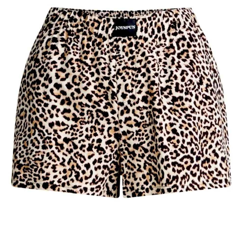 Women's Leopard Print Shorts
